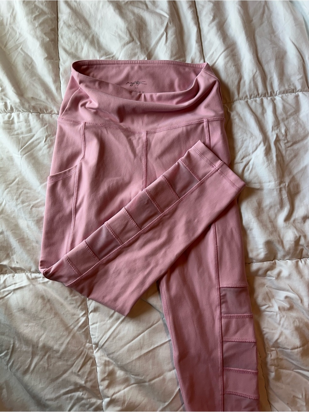 High-Waist Pink workout Leggings